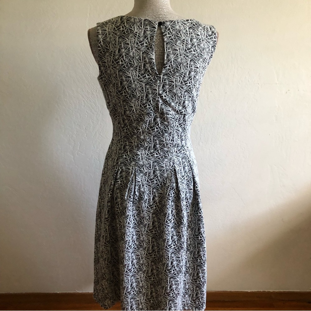 Enfocus Studio Patterned Boatneck Sleeveless Dress - image 4